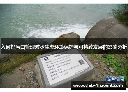 入河排污口管理对水生态环境保护与可持续发展的影响分析